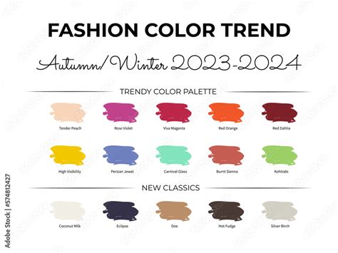 fall 2024 fashion colors